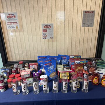 Food Drive Table